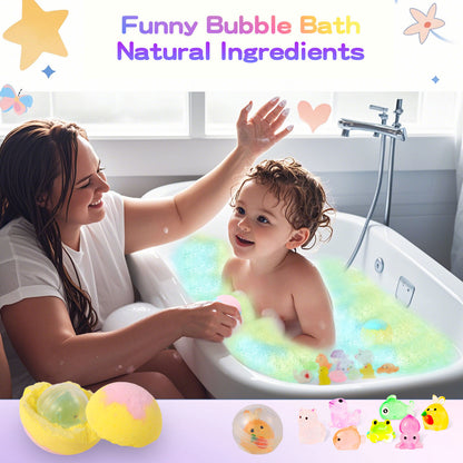 Banyo Bombaları - Köpüren Baloncuklu Çocuk Banyo Eğlence Seti